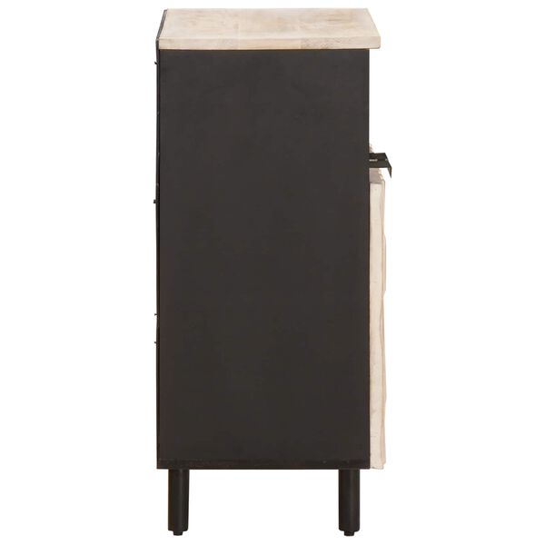 vidaXL Aparador con almacenamiento Acabado de Lavado 60 x 33 x 75 cm