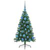 vidaXL &Aacute;rbol de Navidad Artificial Preiluminado Verde 120 cm PVC