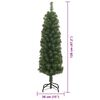 vidaXL &Aacute;rbol de Navidad artificial Verde 120 cm PVC, Acero y Pl&aacute;stico
