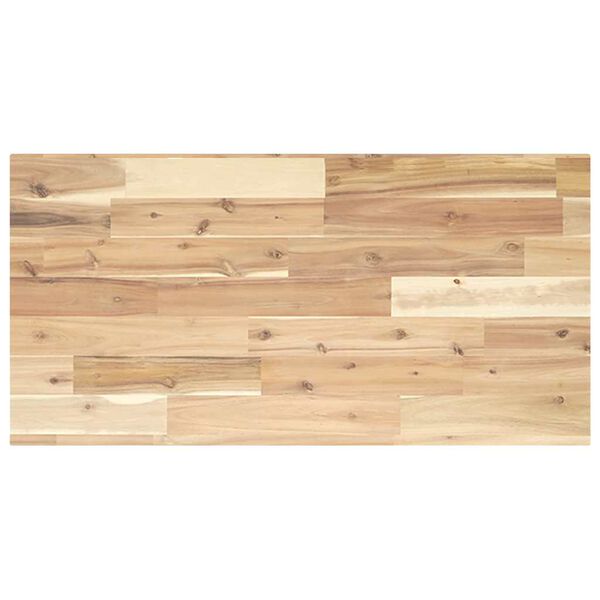 vidaXL Estante flotante madera maciza de acacia sin tratar 80x40x2 cm
