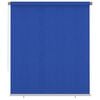vidaXL Persiana enrollable de exterior 205(ancho)x230(alto)cm azul HDPE