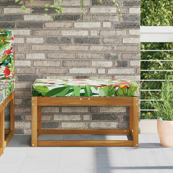 vidaXL Coj&iacute;n de asiento de exterior de colores 80 x 40 x 8 cm