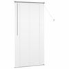vidaXL Persiana para Ventana con cortinas Manual Plateado Aluminio