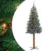 vidaXL &Aacute;rbol de Navidad Delgado Verde 180 cm