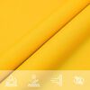 vidaXL Toldo de vela rectangular tela oxford amarillo 3x6 m