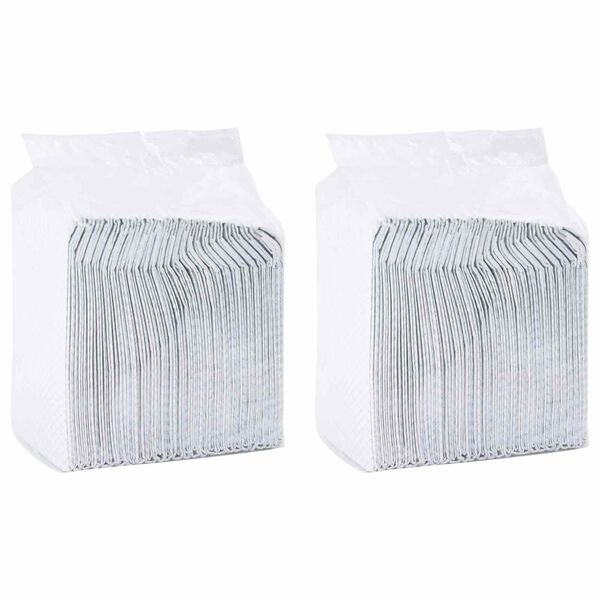 vidaXL Almohadilla de Entrenamiento para Mascotas 100 pcs 120 x 80 cm