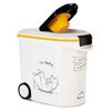 Curver Contenedor de comida de perros Dinner is Served con ruedas 35 L