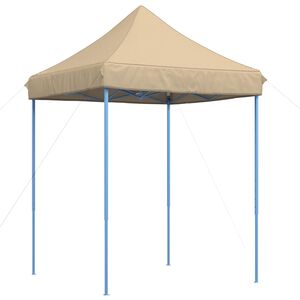vidaXL Carpa de Fiesta Beige 200 x 200 x 306 cm Tela Oxford