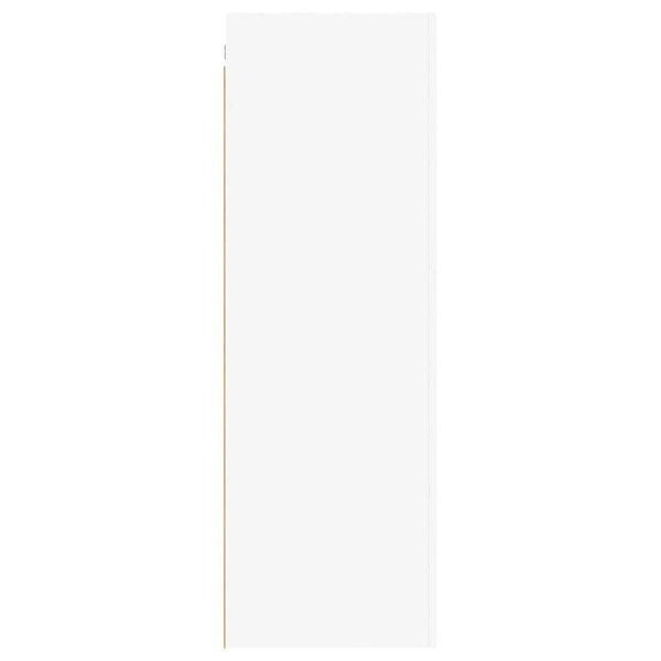 vidaXL Mueble para TV madera contrachapada blanco 30,5x30x90 cm