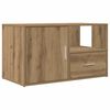 vidaXL Mueble de esquina madera ingenier&iacute;a roble artisian 200x40x45 cm