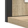 vidaXL Juego de muebles de ba&ntilde;o 3 pcs Marr&oacute;n Madera contrachapada