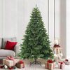 vidaXL Árbol de Navidad artificial con ramas articuladas Verde 210 cm