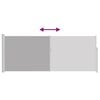 vidaXL Toldo lateral retr&aacute;ctil 120x300 cm gris