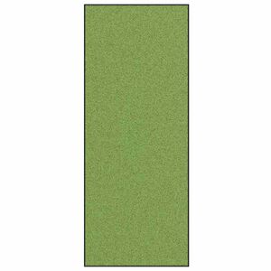 vidaXL Felpudo Otro Verde y Negro 120 x 300 cm Poliamida y PVC