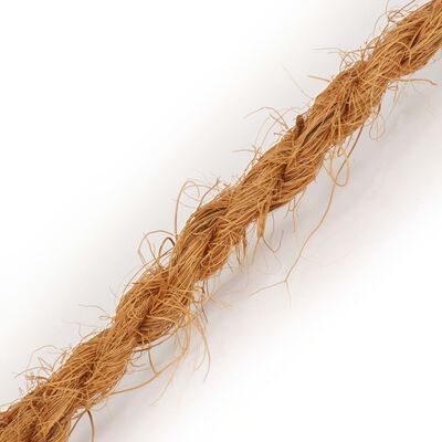 vidaXL Cuerda de fibra de coco 8-10 mm 500 m