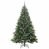 vidaXL &Aacute;rbol de Navidad artificial con 300 LED Verde 180 cm PE y PVC