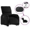 vidaXL Sillón reclinable y elevable eléctrico cuero sintético negro
