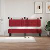 vidaXL Cabecera Colgante Rojo vino 170 x 55 x 5 cm Cuero sint&eacute;tico