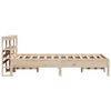 vidaXL Estructura de cama sin colch&oacute;n madera maciza de pino 90x200 cm