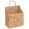 vidaXL Cesta colgante Jacinto de agua 30 x 17,5 x 49,5 cm Natural