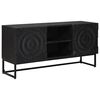 vidaXL Mueble de TV Negro 105 x 30 x 54 cm