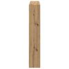vidaXL Estante cubo de pared 7 compartimentos madera roble artisan