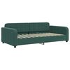 vidaXL Sofá cama nido terciopelo verde oscuro 90x200 cm