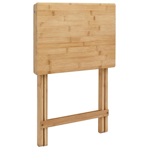 vidaXL Mesa de Cocina Manual Natural 40 x 30 x 53,5 cm Bamb&uacute;