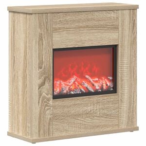 vidaXL Chimenea el&eacute;ctrica Sonoma 47 x 18 x 48 cm Madera de ingenier&iacute;a