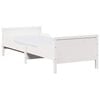 vidaXL Cama con colch&oacute;n extensible 80 x 200 cm Madera de pino macizo