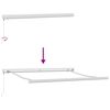 vidaXL Toldo retráctil manual marrón 300x250 cm