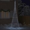 vidaXL &Aacute;rbol de Navidad LED con 455 LED Fr&iacute;o 184.5 cm Metal