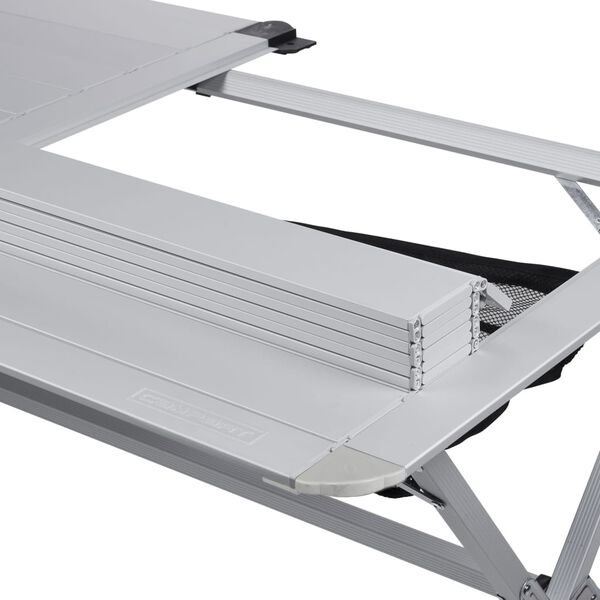 Campart Travel Mesa enrollable camping Michigan aluminio 140x80x70 cm