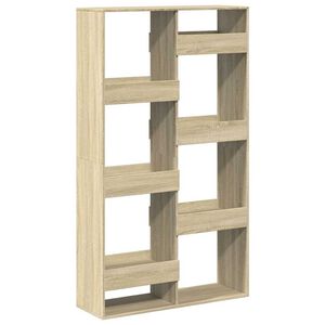 vidaXL Estanter&iacute;a de madera de ingenier&iacute;a roble Sonoma 100x33x175 cm