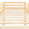 vidaXL Cama alta para ni&ntilde;os tobog&aacute;n y escalera madera pino 97x208 cm