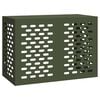 vidaXL Funda para Aire Acondicionado Verde oliva 100 x 50 x 70 cm