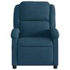 vidaXL Sill&oacute;n reclinable el&eacute;ctrico terciopelo azul