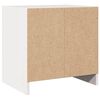 vidaXL Mesitas de noche 2 uds madera maciza pino blanco 40x30,5x40 cm