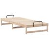 vidaXL Estructura de cama Marr&oacute;n 80 x 220 cm Madera de pino macizo