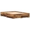 vidaXL Estructura de cama con caj&oacute;n Madera Vieja 140 x 200 cm