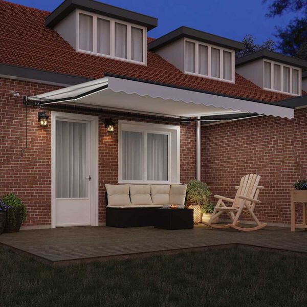 vidaXL Tela de toldo con 400 x 300 cm Poli&eacute;ster