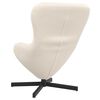 vidaXL Sill&oacute;n huevo Crema 63 x 73 x 90 cm tela