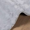 vidaXL Alfombras de &aacute;rea Rectangular HUARTE Gris 200 x 80 cm Poli&eacute;ster
