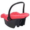 vidaXL Sillita de coche para beb&eacute;s rojo 42x65x57 cm