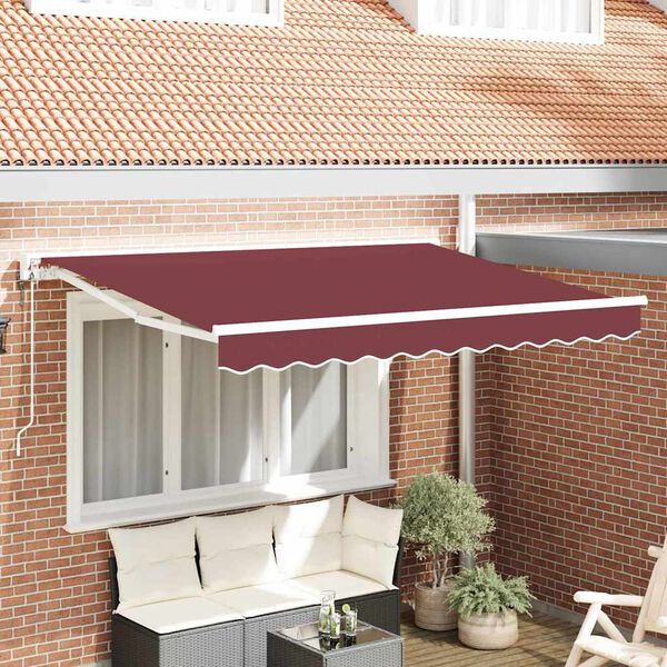 vidaXL Estructura del Toldo Burdeos 250 x 200 cm