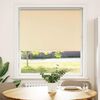 vidaXL Estor Enrollable Opaco Beige 115x130 cm Tela Ancho 110,7 cm