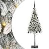 vidaXL Árbol de Navidad con 300 LED con soporte 180 cm PE y Acero