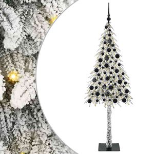 vidaXL &Aacute;rbol de Navidad con 300 LED con soporte 180 cm PE y Acero