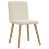 vidaXL Sillas de comedor 4 unidades lino
