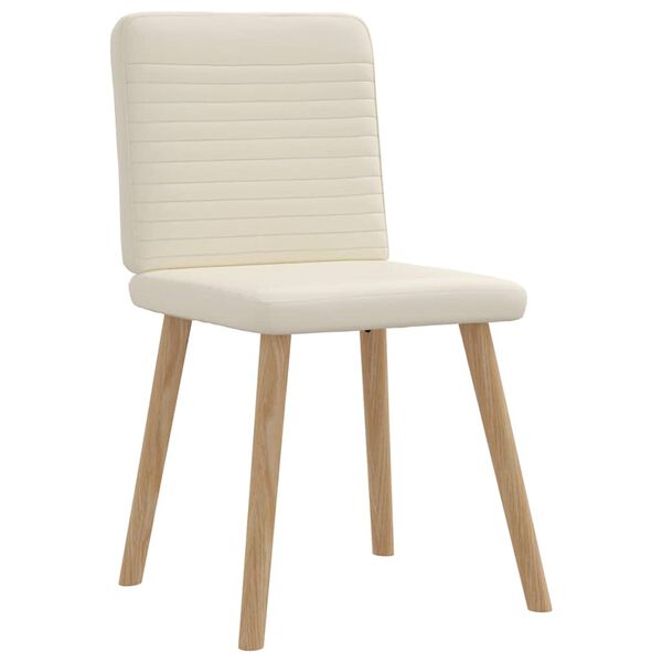 vidaXL Sillas de comedor 4 unidades lino